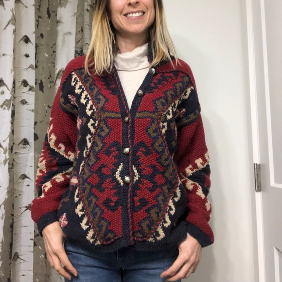 Vintage Sigrid Olsen cottagecore cardigan sweater - Picture 9 of 12